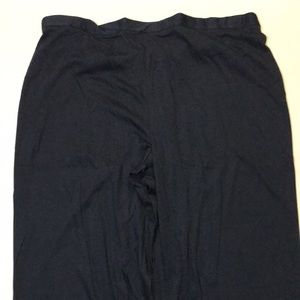 Only Necessities Black Pull On Pants Back Elastic Waist Plus Petite Women 4X NEW